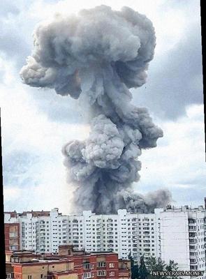 Взрыв на заводе в Сергиевом Посаде: фоторепортаж о последствиях