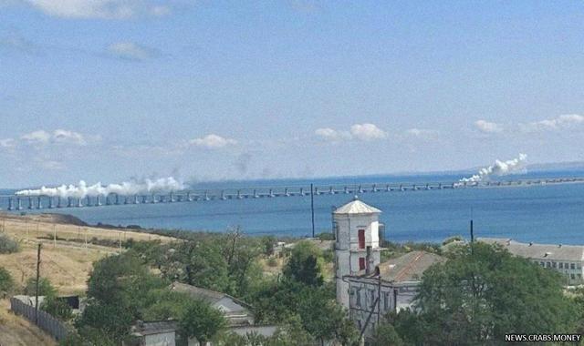 Обнаружено две сбитые ракеты вблизи Керченского пролива