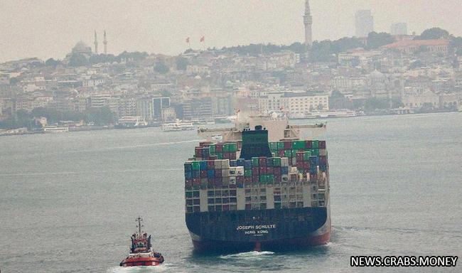 Грузовой корабль из Украины достиг земли Стамбула впервые за месяц