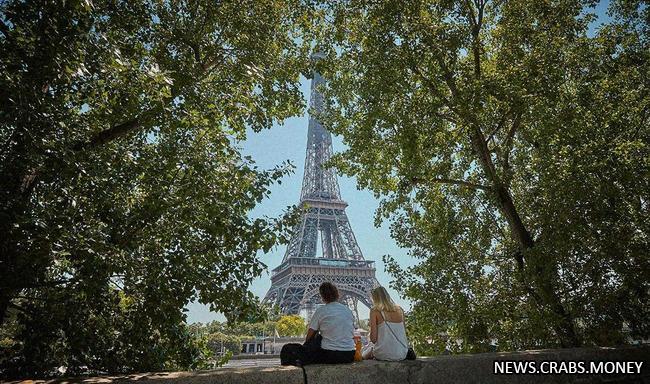 На территории Франции зафиксирован исторический рекорд высокой температуры