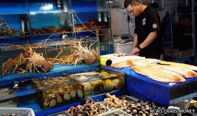 Китай прекращает импорт морепродуктов из Японии после 24 августа