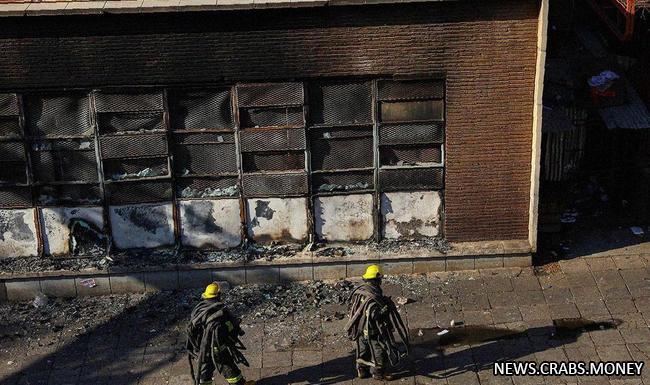 Трагедия в Йоханнесбурге: погибших при пожаре стало более 60