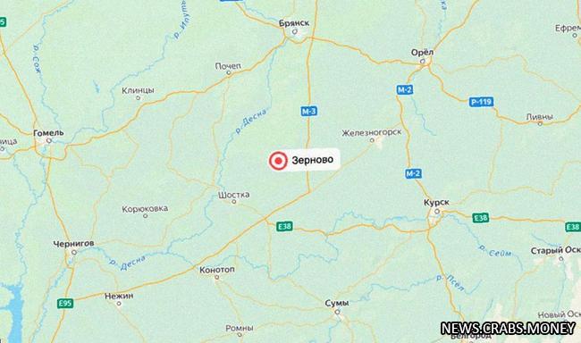Женщина ранена в результате обстрела села Зёрново в Брянской области