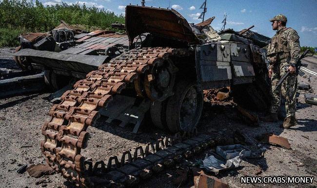 Разведчики сообщают, что в одном дне уничтожены десятки танков на Украине