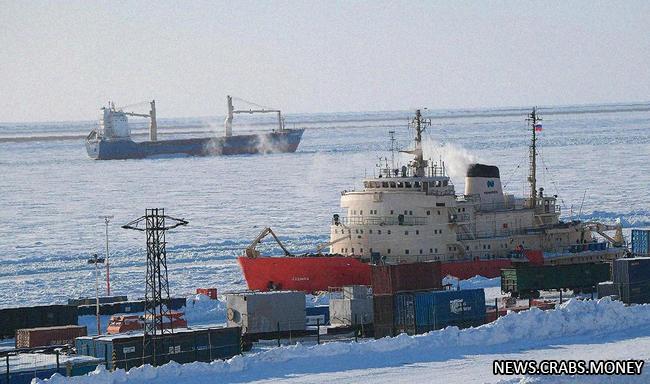 Недостаток ледоколов ставит под угрозу развитие Северного морского пути