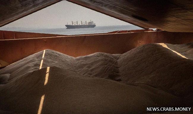 Россия и Турция заключили сделку на 1 млн тонн зерна
