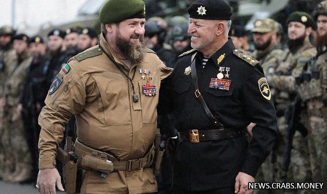 Кадыров объявил о повышении генерала, который 19 лет руководил МВД Чечни