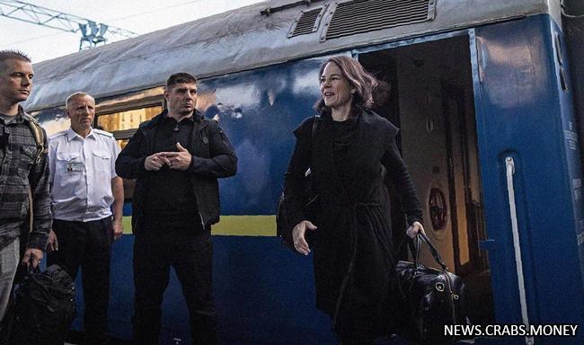 Руководитель МИД Германии прибыла в Украину с официальным визитом