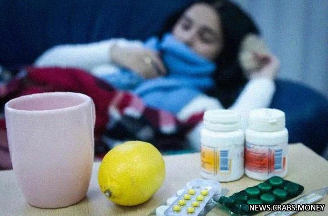 Резкий рост заболеваемости гриппом и ОРВИ в России: 1,2 млн случаев за неделю