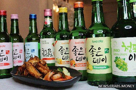 Первая "корейская водка" появилась в России под брендом Stun