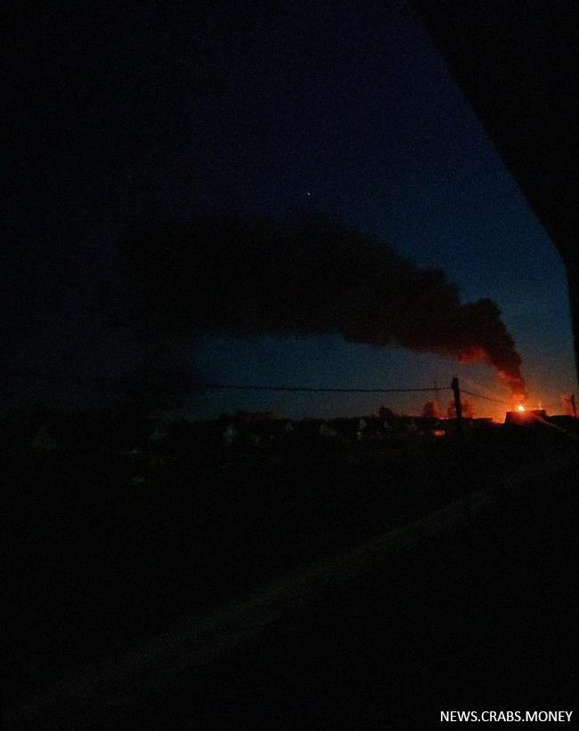 Взрыв на электроподстанции в г. Погар Брянской области: пропало электричество