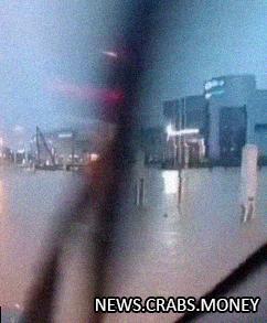 Тайфун затопил Южно-Сахалинск: без электричества 2,5 тысячи жителей