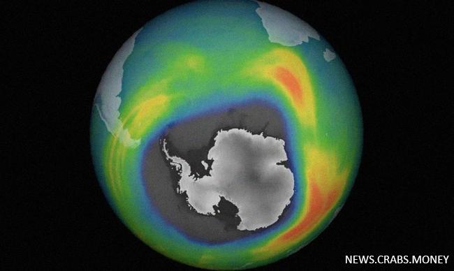 Озоновая дыра над Антарктидой  самая крупная за всю историю наблюдений.