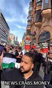 Мусульмане в Великобритании призывают к поддержке Палестины