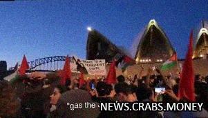 Толпа в Сиднее скандировала "Газ евреям"