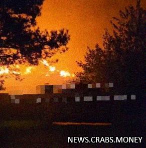 Удар в Белгородской области: пожар и пострадавшие