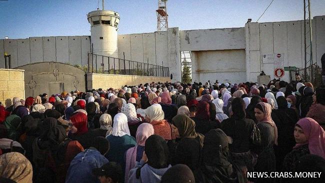 Израиль прерывает электричество и воду в палестинской тюрьме Аль-Нагаб, вызывая беспокойство.