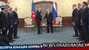 Развитие торгово-экономических связей и транспортного коридора обсудили Алиев и Путин