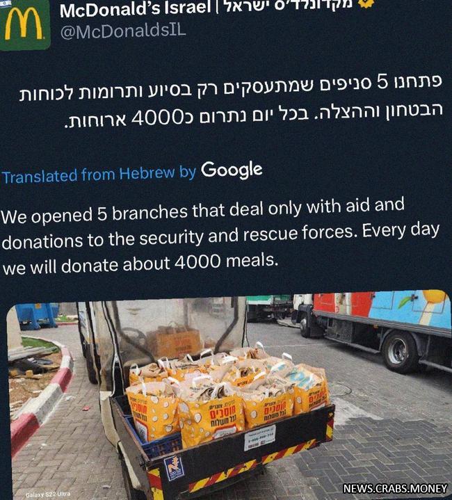 Ливанцы атакуют McDonalds: разгромили точку после гуманитарной помощи военным
