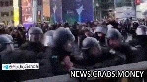 Немецкая полиция подавляет протесты в поддержку Палестины