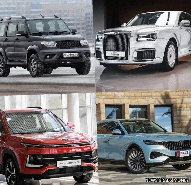 Минпромторг РФ опубликовал список рекомендуемых автомобилей для чиновников