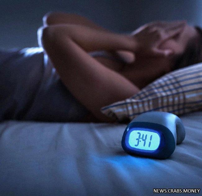 Сон меньше 5 часов увеличивает риск депрессии