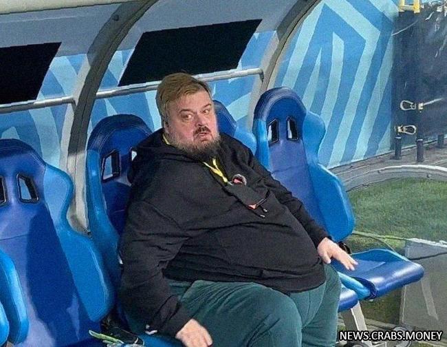 Владелец футбольного клуба Василий Уткин диагностирован с атеросклерозом, требуется срочная диета.