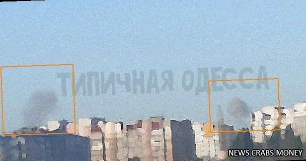 Серия взрывов в Одессе: ракеты "Оникс" наносят удар