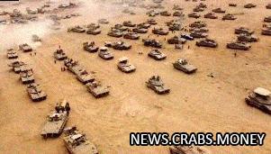 Израильские танки наступают на Газу под прикрытием воздушных атак