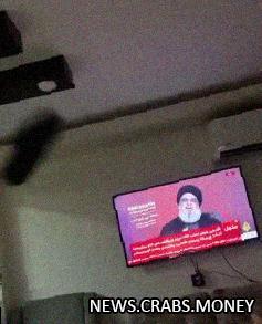 Ожидая войну, мусульмане кидали тапки в телевизор после речи лидера "Хезболлы"