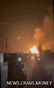 Мощный взрыв в Седово на границе ДНР и Ростовской области