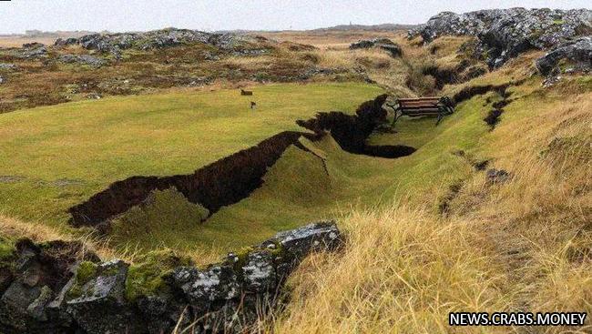 Исландский город Гриндавик на грани полного уничтожения после извержения вулкана