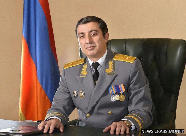 Задержан экс-глава службы принудительного исполнения Армении
