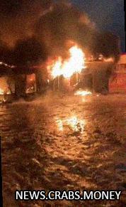 Пожар на авторынке в Набережных Челнах: причины исследуются