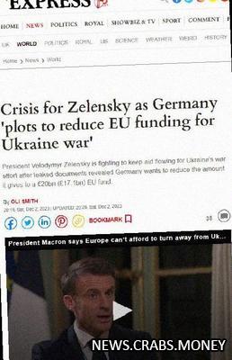 Германия сокращает помощь Украине из-за критической ситуации на фронте  Daily Express