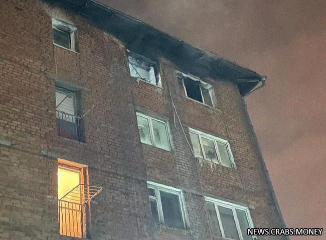 Трое погибли при пожаре в жилом доме в Иркутске.