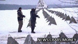 Украина укрепляет свою северную границу: устанавливают драконовые зубы.