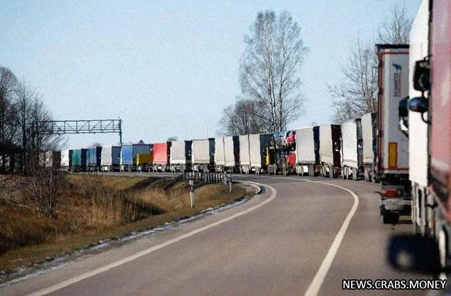 Литва запрещает транзит пустым грузовикам через границу