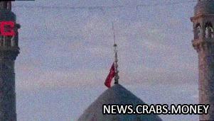 Иран поднимает красный флаг мести на Джамкаран после взрывов в Кермане