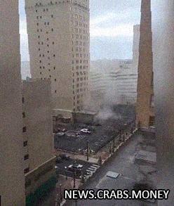 Шокирующий взрыв в отеле Sandman Signature в Форт-Уэрте, Техас