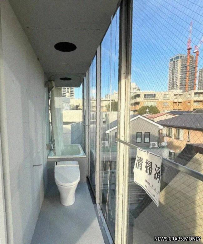 Балкон + санузел  ультимативный комфорт