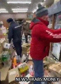 Яжебатя в Пензенской области разгромило магазин из-за низкой зарплаты дочери