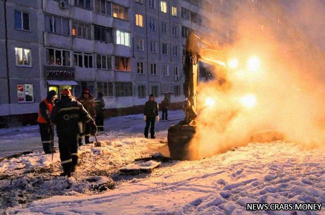 Введен режим ЧС в Новосибирске из-за аварий на теплосетях