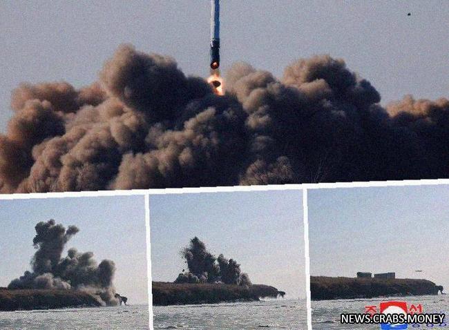 Северная Корея тестирует крылатые ракеты с "сверхбольшими" боеголовками - Sky News.
