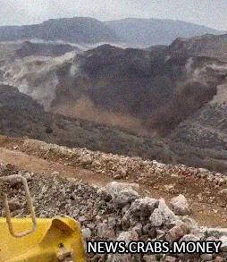 Авария на золотом руднике: возможные пострадавшие под завалами