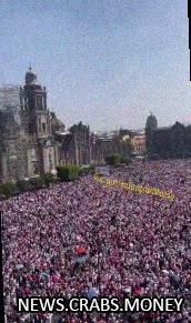Протесты в Мексике: марш за демократию 