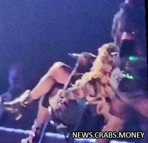 Мадонну уронили, как мешок, на концерте в Сиэтле