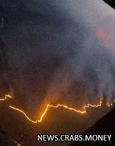 Лесной пожар в Колумбии: погибло 7000 гектаров