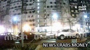 Взрыв украинского БПЛА в небе над Петербургом: обломки на пятиэтажке