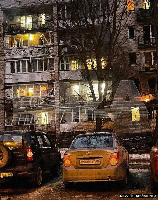 Дрон атаковал дом в Санкт-Петербурге: эвакуированы жильцы
